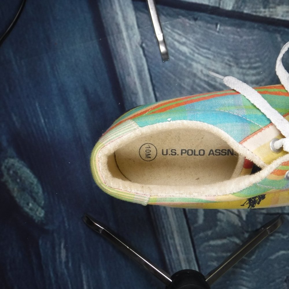 US Polo Association multicolored sneakers W 10M - Picture 10 of 12